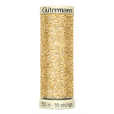 Gütermann metallic effect | goud 24 | 50 meter naaigaren GUTERMANN - METALLIC - EFFECT - GOLD - 24 4008015130190